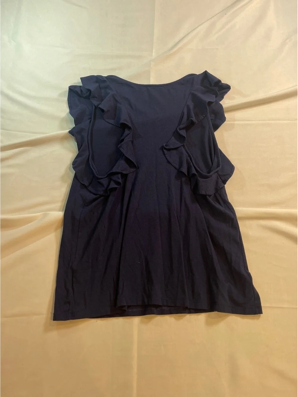 Women’s Size Large Lilly Pulitzer Navy Blue Top - Picture 4 of 4